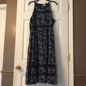 Lauren Conrad Alice in Wonderland Midi Dress | XL